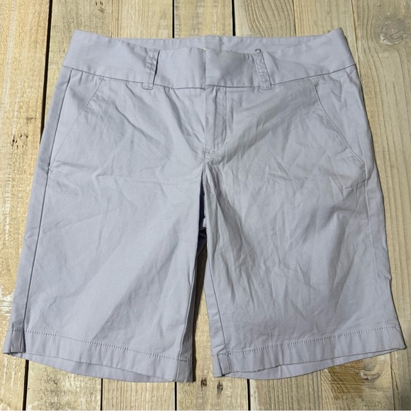 J Crew Stretch Pale Blue Frankie Bermuda Chino Shorts - Picture 1 of 4